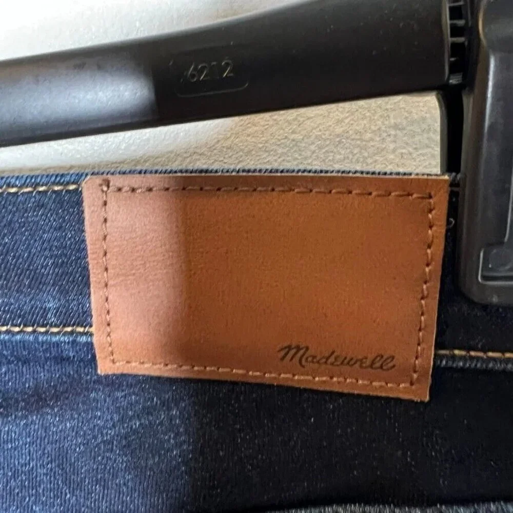 Madewell $138 Mid Rise Skinny Jeans Larkspur Wash Size 24 F8990 - Picture 8 of 9